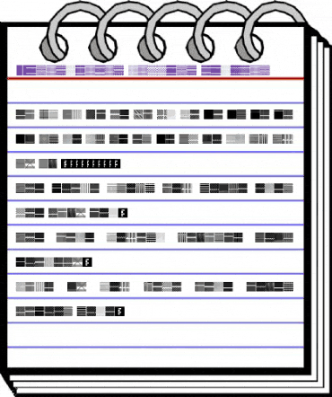 Serangkaian Pattern Regular animated font preview Serangkaian Pattern Regular animated font preview