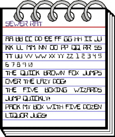 Sewer Rat Sewer Rat animated font preview Sewer Rat Sewer Rat animated font preview