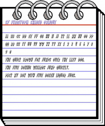 SF Ferretopia Shaded Oblique animated font preview SF Ferretopia Shaded Oblique animated font preview