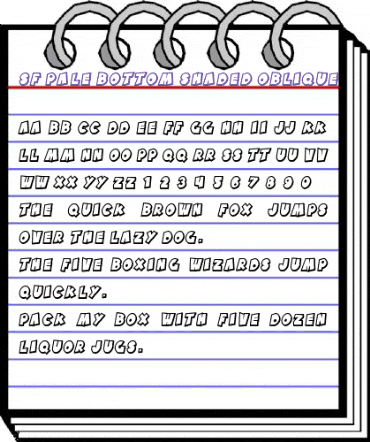 SF Pale Bottom Shaded Oblique animated font preview SF Pale Bottom Shaded Oblique animated font preview