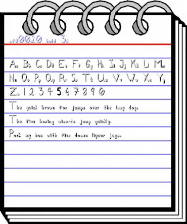 sfd0020 Bold animated font preview
