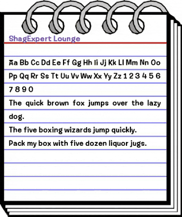 ShagExpert-Lounge Regular animated font preview ShagExpert-Lounge Regular animated font preview
