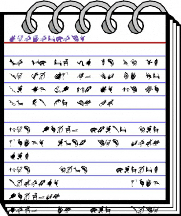 Shamanbats Regular animated font preview Shamanbats Regular animated font preview