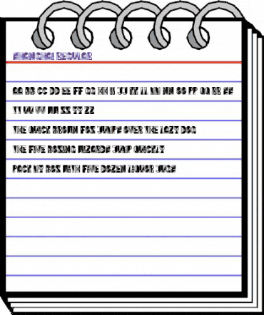 Shanghai Regular animated font preview