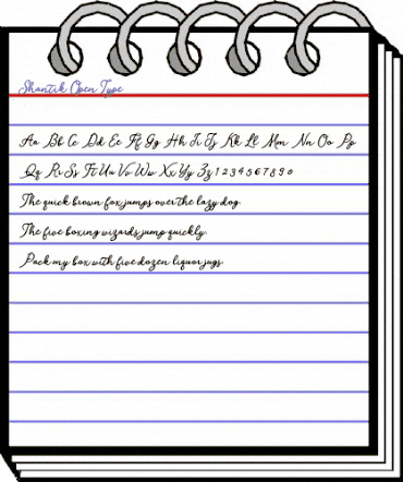 Shantik Regular animated font preview