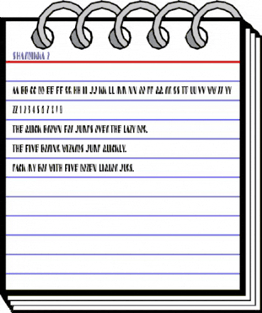 shardikka Regular animated font preview