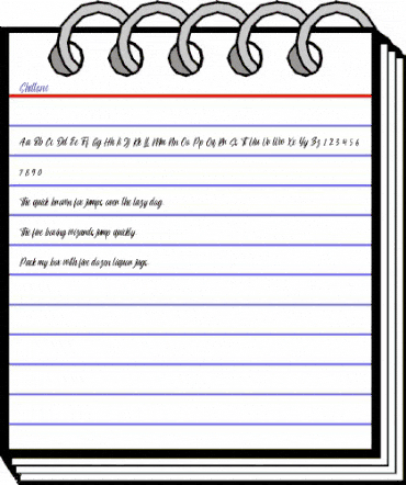 Sheltone Regular animated font preview