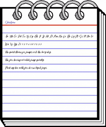 Shintyan Regular animated font preview Shintyan Regular animated font preview