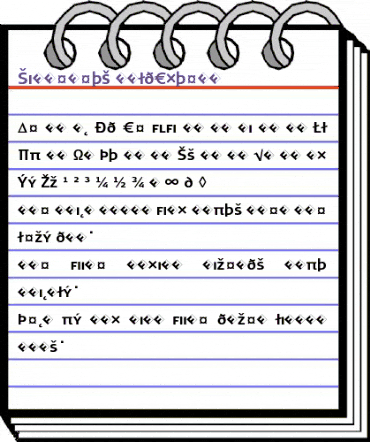 SignaCaps-BoldExpert Regular animated font preview