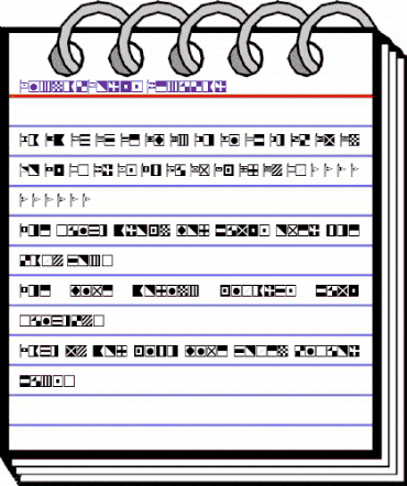 SignalCorps Regular animated font preview