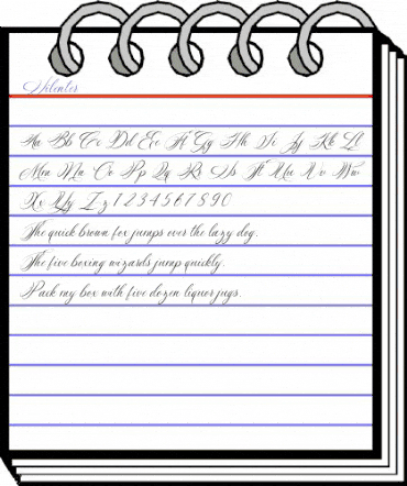 Silenter Regular animated font preview