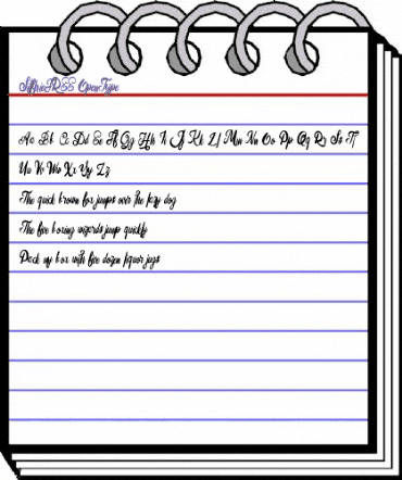 Silfhie FREE Regular animated font preview