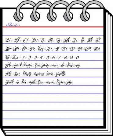 Silvester Regular animated font preview