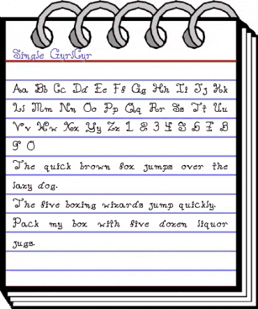 Single Gyrl Regular animated font preview Single Gyrl Regular animated font preview