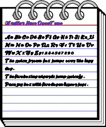 Skatter Base Regular animated font preview Skatter Base Regular animated font preview