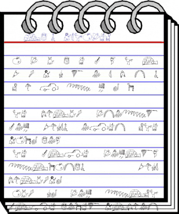 SL Kid's Alphabet Regular animated font preview