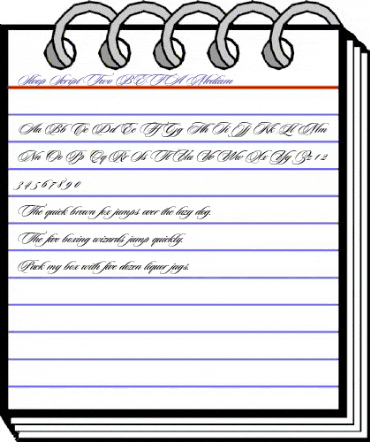 Sloop Script Two BETA Medium animated font preview Sloop Script Two BETA Medium animated font preview