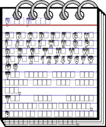 Slow Death Regular animated font preview Slow Death Regular animated font preview