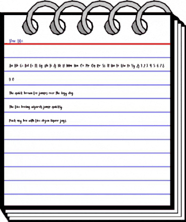 Slow Life Regular animated font preview Slow Life Regular animated font preview