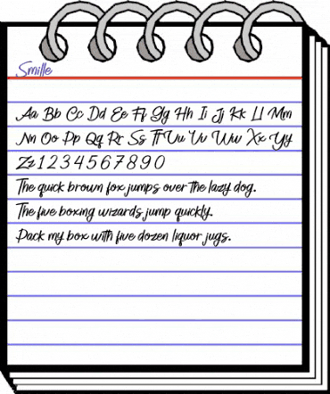 Smille Regular animated font preview Smille Regular animated font preview