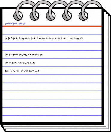 Smoothies Bucket Script animated font preview Smoothies Bucket Script animated font preview