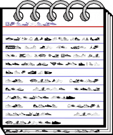 Sneakers Regular animated font preview Sneakers Regular animated font preview