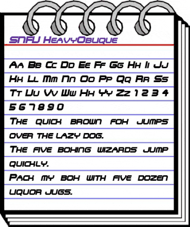 SNFU HeavyOblique animated font preview SNFU HeavyOblique animated font preview