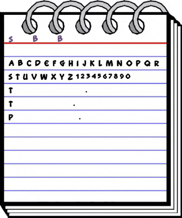Snootchie Bootchies Bold Regular animated font preview