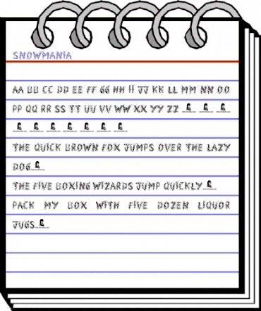 Snowmania Regular animated font preview Snowmania Regular animated font preview