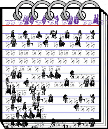 SO Shining The Holy Ark Regular animated font preview