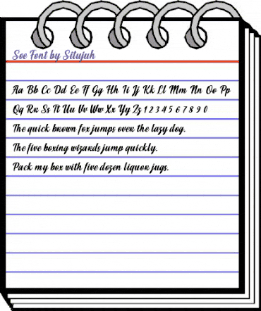 Soe Regular animated font preview