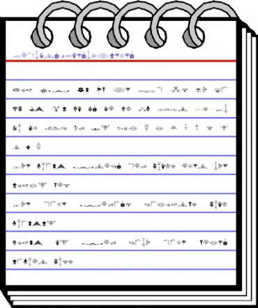 Soft Ornaments Eleven Regular animated font preview Soft Ornaments Eleven Regular animated font preview