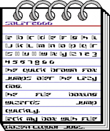 solar2000 Regular animated font preview solar2000 Regular animated font preview
