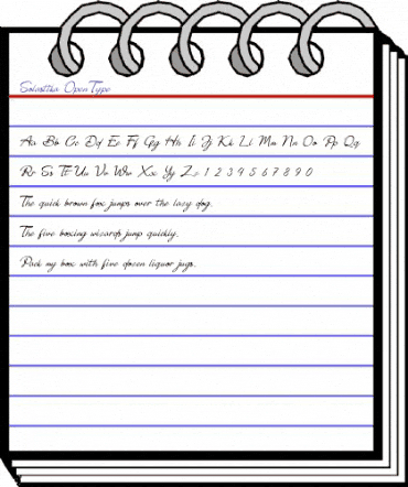 Solastika Regular animated font preview Solastika Regular animated font preview