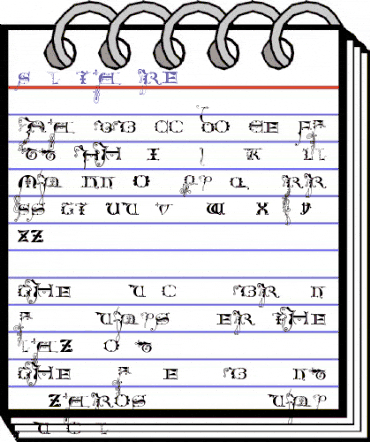Solitaire Regular animated font preview Solitaire Regular animated font preview