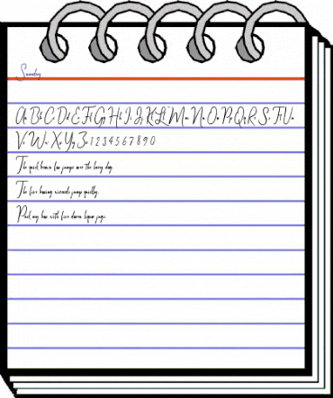 Someday Regular animated font preview