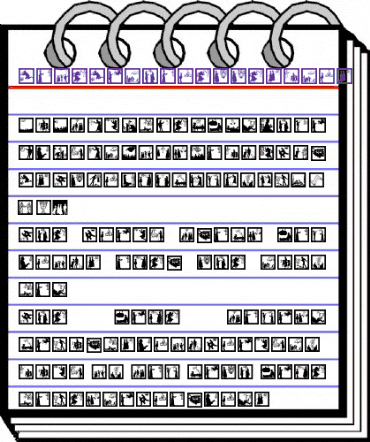 SomeSilhouettesPlus Regular animated font preview SomeSilhouettesPlus Regular animated font preview