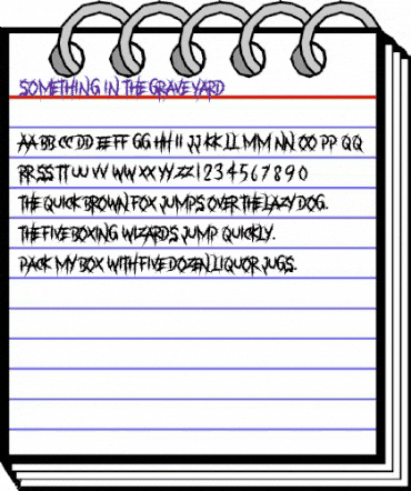 Something in The Grave Yard Regular animated font preview Something in The Grave Yard Regular animated font preview