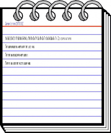 Sophier Letties CAPITALE Regular animated font preview Sophier Letties CAPITALE Regular animated font preview