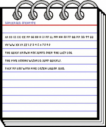 Sorcerous Regular animated font preview