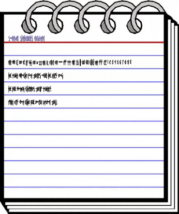 Sorrier Statements Regular animated font preview