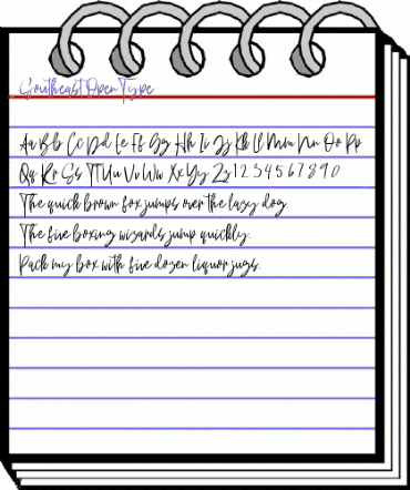 Southeast Regular animated font preview Southeast Regular animated font preview