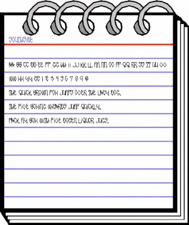 SOUTHSIDE Regular animated font preview SOUTHSIDE Regular animated font preview