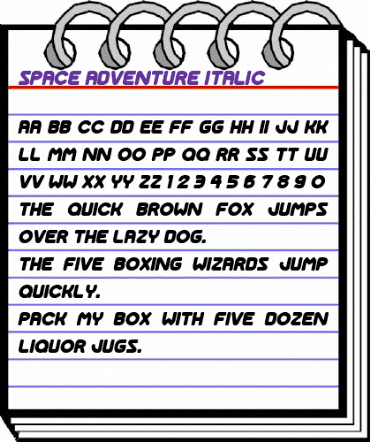 Space Adventure Cursiva animated font preview Space Adventure Cursiva animated font preview