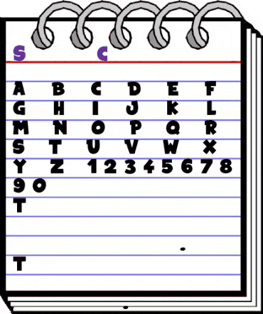 Space Comics Regular animated font preview Space Comics Regular animated font preview