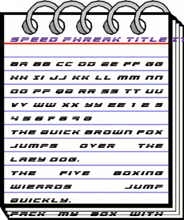 Speed Phreak Title Italic Italic animated font preview Speed Phreak Title Italic Italic animated font preview