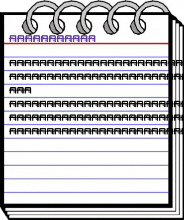 SPIDER font Regular animated font preview