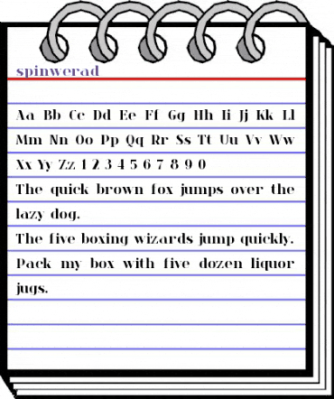 spinwerad Medium animated font preview spinwerad Medium animated font preview