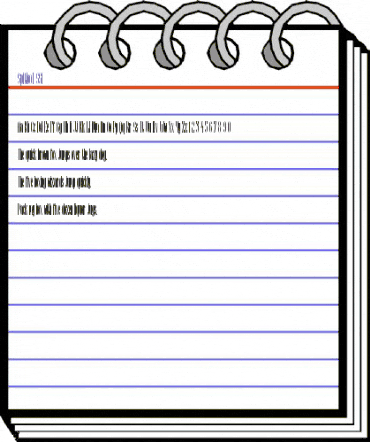 Spitbol SSi Regular animated font preview