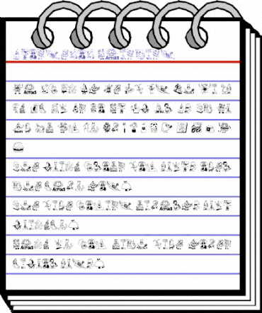 SpongeBoB Painting Regular animated font preview